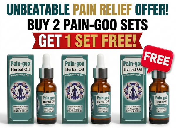 Buy 2 Get 1 FREE Pain-goo Herbal Oil
